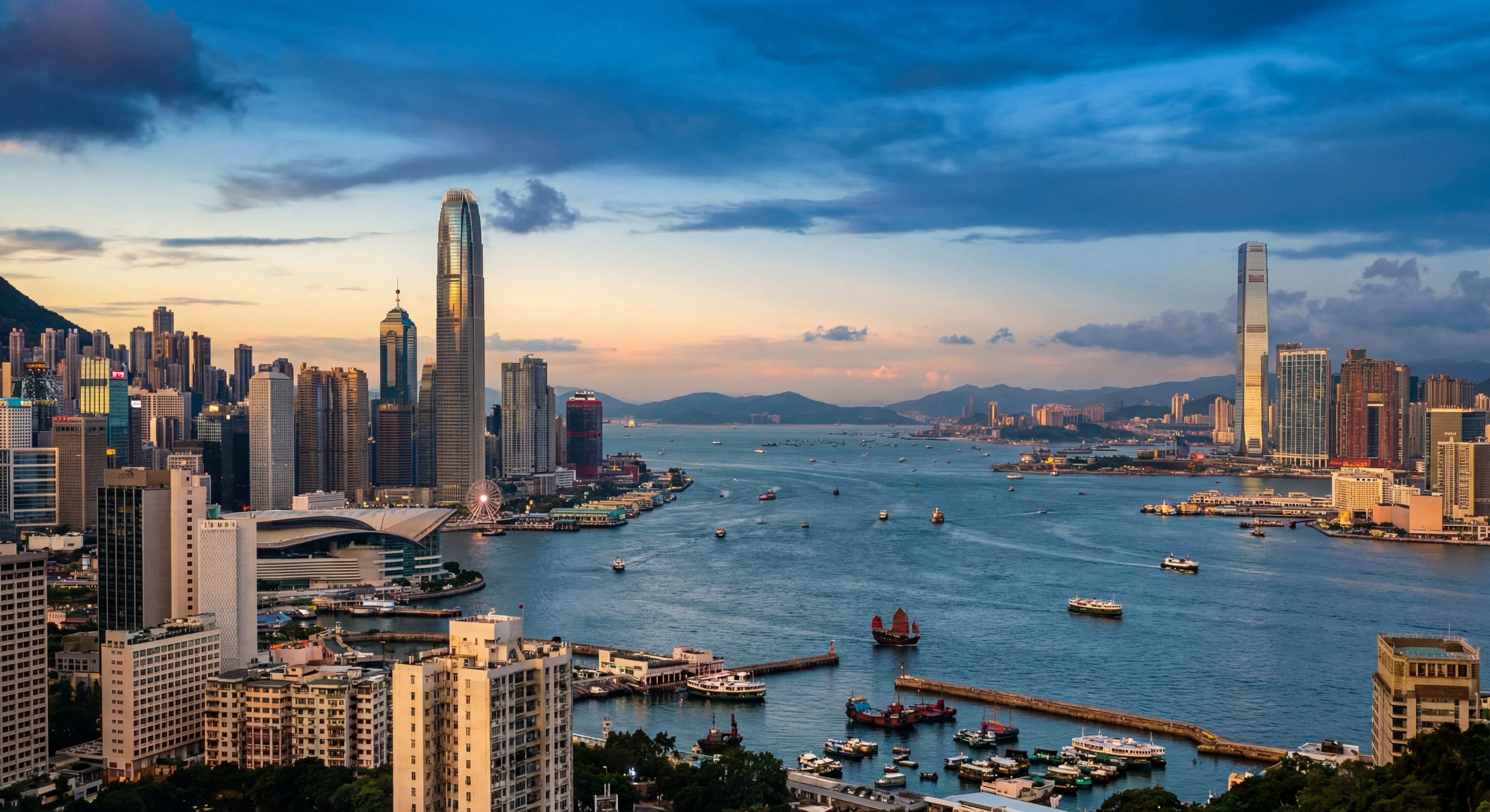 Hong Kong skyline